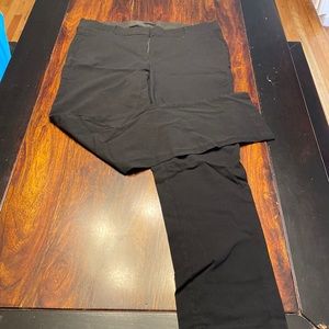 Lane Bryant black pants size 20L (Long). Allie/ Straight cut